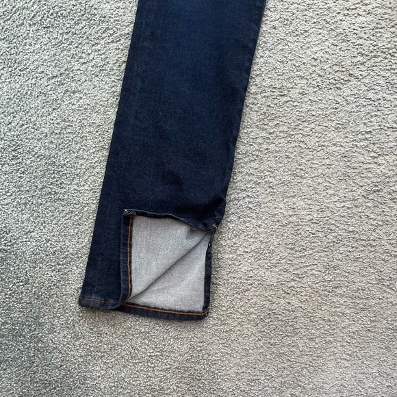 Express Women's Deep Indigo Boot Cut Jeans - Picture 3 of 5